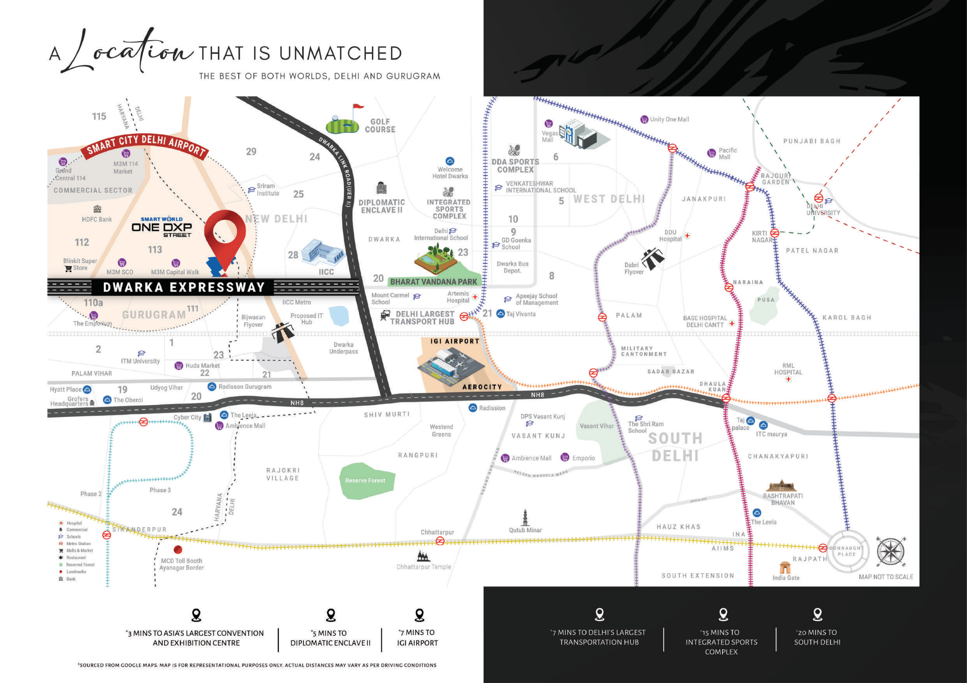 smart world one dxp location map