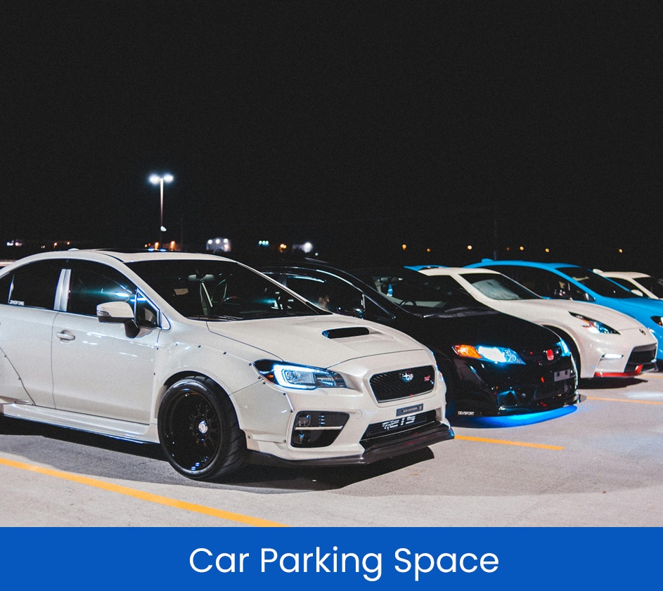 dedicated car parking